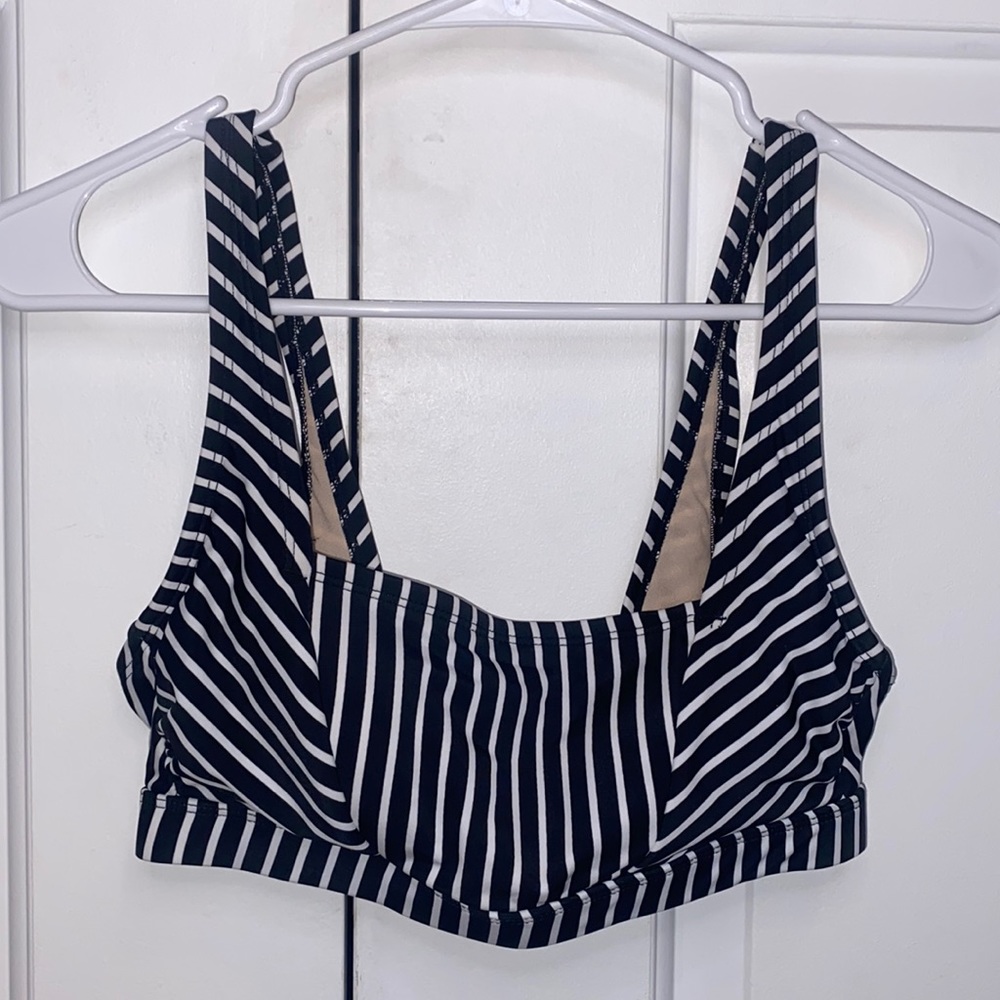 Striped Bikini Top